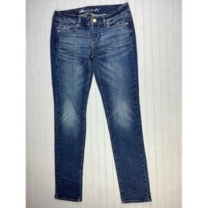 Forever 21 Size 28 Womens Jeans Low Rise Dark Wash Stretch Skinny